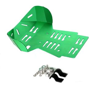 Front Skid Plate Engine Lower Guard Bash Cover Protector Compatible with Kawasaki KLX140 KLX140L KLX140G 2009-2024 (Silver)