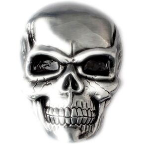 J&C Pirates Skull Belt Buckle Western Cowboy Cowgirl Motorcyclist (SK-011)