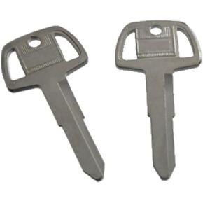 Suitable Fit For 2X Chrome Blank Key L200 L300 Colt Van Delica