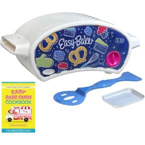 Kids Baking Set - Easy to Bake Oven, Pan, Spatula, Cookbook