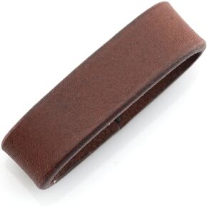 CRAFTMEMORE Leather Belt Loop Keeper, Genuine Full Grain Leather Replacement Strap Holder