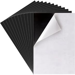 20 Pack Magnetic Sheets for Die Cuts 4 x 6 Inch, Non-Adhesive Flexible Magnet Sheets for Crafts, Photos, Pictures, Storage, Refrigerator