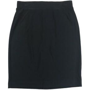 Calvin Klein Women's Elastic Waist Soft Pencil Skirt (Black, 2)