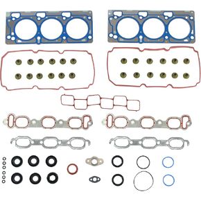 DNJ HGS1151 MLS Cylinder Head Gasket Set/for 2007-2010/ Chrysler, Dodge/ 300, Avenger, Challenger, Charger, Journey, Magnum, Sebring/ 3.5L/ SOHC/ V6/ 24V/ 215cid/ VIN G, VIN M, VIN V