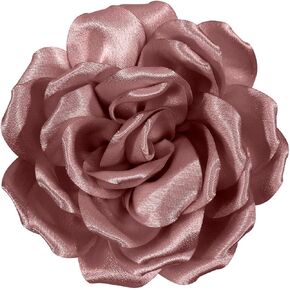 Rose Flower Brooches and Pins for Women Elegant Flower Pins | Flower Hair Clips for Women | Flower Brooches for Women Dress | Hair Accessories for Women | Rose Brooch Pin Hat Pins