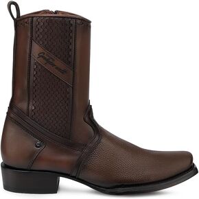 Cuadra Men's Leather Western Boots Honey Brown 1J3FRS