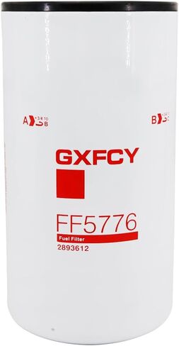 فلتر الوقود FF5776 متوافق مع المحركات ISX15 2010 ISX 15L و16L، 2010 ISX 11.9L QSX يستبدل FF5776 2864993 2893612 3685306 4331007 (مجموعة من 4) in Kuwait
