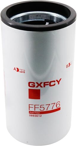 فلتر الوقود FF5776 متوافق مع المحركات ISX15 2010 ISX 15L و16L، 2010 ISX 11.9L QSX يستبدل FF5776 2864993 2893612 3685306 4331007 (مجموعة من 4) in Kuwait