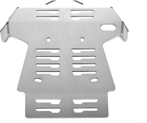 Front Skid Plate Engine Lower Guard Bash Cover Protector Compatible with Kawasaki KLX140 KLX140L KLX140G 2009-2024 (Silver) in Saudi Arabia