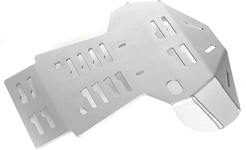 Front Skid Plate Engine Lower Guard Bash Cover Protector Compatible with Kawasaki KLX140 KLX140L KLX140G 2009-2024 (Silver) in Saudi Arabia