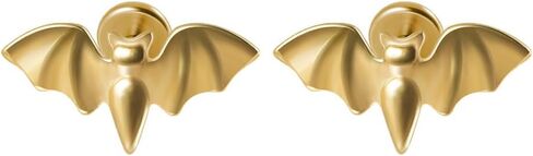 2 قطعة 20 جرام من الفولاذ المقاوم للصدأ حلقات الشفاه الخفافيش Labret ترصيع محارة اللولب الزنمة الغضروف أقراط دفع بدون خيط في مونرو ميدوسا ثقب المجوهرات لجميع القديسين in Kuwait