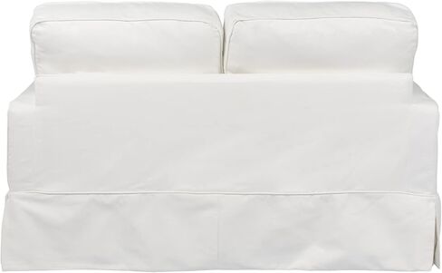 مجموعة غطاء منزلق من Sunset Trading Americana Loveseat فقط، من الكتان in Kuwait