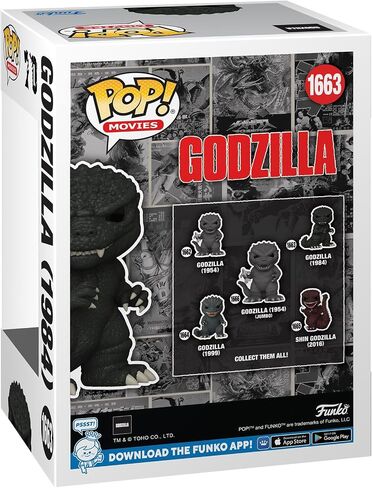 Funko Pop! Movies: Godzilla 70th Anniversary - Godzilla 1984 with Chase, (Style May Vary) in Saudi Arabia