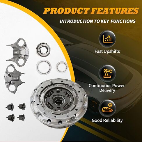 6DCT250 DPS6 Auto Transmission Dual Clutch Kit Compatible with Focus 2011-up Fiesta B-MAX 2012-up EcoSport 2013-up 602000800 in Saudi Arabia
