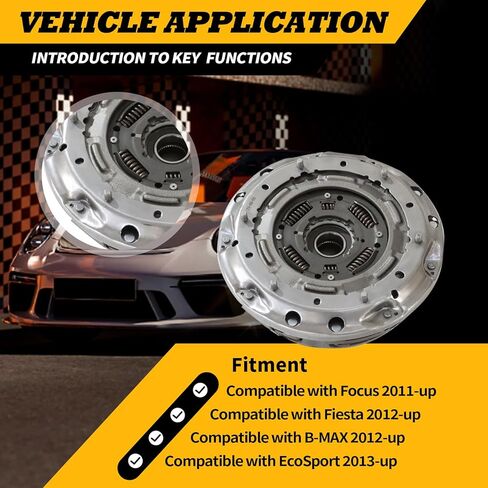 6DCT250 DPS6 Auto Transmission Dual Clutch Kit Compatible with Focus 2011-up Fiesta B-MAX 2012-up EcoSport 2013-up 602000800 in Saudi Arabia