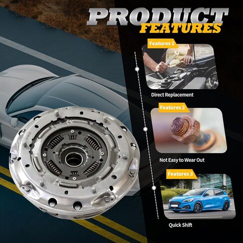 6DCT250 DPS6 Auto Transmission Dual Clutch Kit Compatible with Focus 2011-up Fiesta B-MAX 2012-up EcoSport 2013-up 602000800 in Saudi Arabia