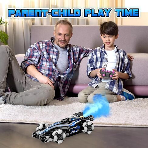 RC Drift Car, Remote Control Car for Boys 4-7 8-12 Fast 2.4Ghz 1:14 Scale High Speed RC Race Car Boy Toys Age 6-8 8-10 Cool Birthday Gifts for 5 6 7 8 9 10 Year Old Boys Blue in Saudi Arabia