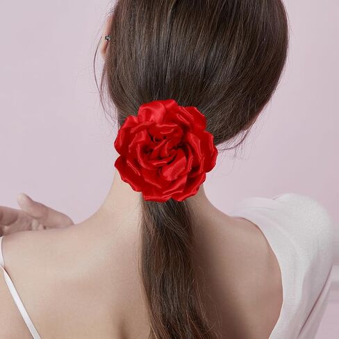 Rose Flower Brooches and Pins for Women Elegant Flower Pins | Flower Hair Clips for Women | Flower Brooches for Women Dress | Hair Accessories for Women | Rose Brooch Pin Hat Pins in Kuwait