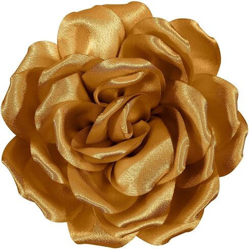 Rose Flower Brooches and Pins for Women Elegant Flower Pins | Flower Hair Clips for Women | Flower Brooches for Women Dress | Hair Accessories for Women | Rose Brooch Pin Hat Pins in Kuwait