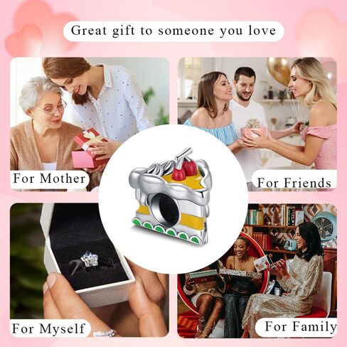KEQ 925 Sterling Silver Charms for Bracelets and Necklace Travel Compass Bead london British Guards Dangle Pendants Round Paris Eiffel Tower 5A CZ Beads Christmas Graduation Gift for Daughter granddaughter Women in Kuwait