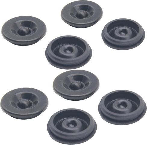Rubber Grease Plugs for Trailer Dust Cap - Compatible with Dexter EZ Lube Trailer Axle Models 85-1, 085-001-00, Tiedown Engineering 88174, AL-KO 085-016-0 Quality Neoprene-4Pcs in Saudi Arabia