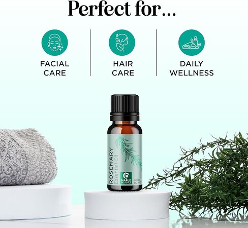 زيت البرغموت العطري للعلاج العطري - زيت البرغموت الحمضي النقي 100% لبشرة الشعر والأظافر بالإضافة إلى زيت عطري غير مخفف للعلاج العطري للحمامات الناشرة والاستخدامات الموضعية، 1 أونصة in Kuwait