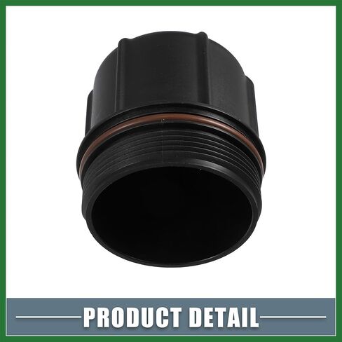 Motoforti Engine Oil Filter Housing Cover Cap 079115433C for Audi A8 S6 S7 S8 4.0L V8 2013-2018 Plastic Black Long-lasting in Saudi Arabia