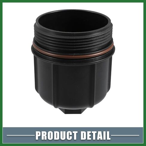Motoforti Engine Oil Filter Housing Cover Cap 079115433C for Audi A8 S6 S7 S8 4.0L V8 2013-2018 Plastic Black Long-lasting in Saudi Arabia