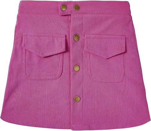 Century Star Skirts for Girls Corduroy Short Mini Skirt Plaid Skirt High Waist Uniform Skirts for Girls A-line Short in Saudi Arabia