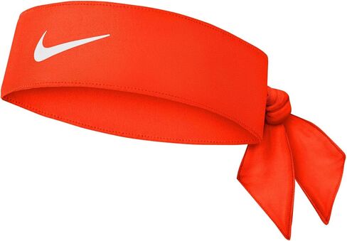 Nike Orange Dri-Fit Head Tie 3.0 - ربطة رأس - برتقالي/أبيض in Saudi Arabia