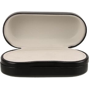Dual Glasses Case Hard Shell Eyeglass Case Protective for 2 Eyeglasses Travel Sunglasses Organizer