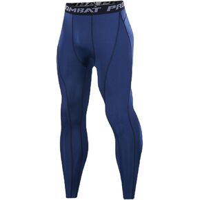 Men’s Compression Pants, Leggings Running Tights Workout Base Layer for Basketball Sports Athletic Gym Soccer