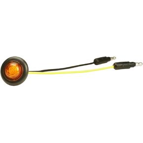 Grote 49333 Yellow MicroNova Dot LED Clearance Marker Light (Grommet)