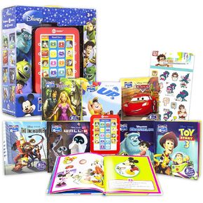 Disney Studio Me Reader Electronic Reader 8 Book Bundle ~ Disney Pixar Books for Toddlers, Kids Disney Book Set with 350+ Toy Story Stickers (Disney Learning)