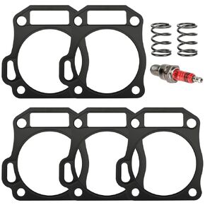 Cylinder Head Gasket 70mm Kit Replacement for Predator 212cc 224cc 196cc GX200 GX160 Gas Engine Mini Bike Go Kart High Compression Performance Powersports Parts with 26lb Valve Springs 5Pcs