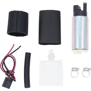 High Pressure 255LPH Electric Intank Fuel Pump Compatible for Walbro GSS341 with Installation Kit