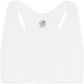 Bleuet Aster Racerback - Girls Ultra Soft Reversible Racerback Bra - Everyday Comfortable Bra