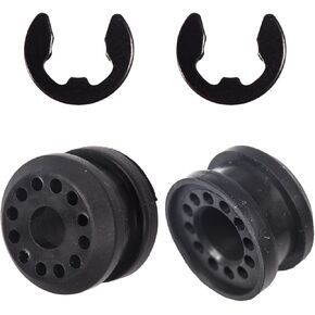 68078974AA 68078975AA For Dodge Ram Transfer Case Shift Linkage Bushing with 2PCS E-clips,Shifte Cable Bushing Kit 1500 2500 3500 2002 2003 2004 2005 2006 2007 2008 2009-2012 (2PCS)
