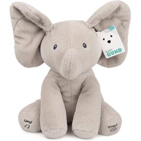 GUND Baby Flora The Bunny Animated Plush, Singing Stuffed Animal Toy for Ages 0 and Up, Cream, 12" (Styles May Vary)