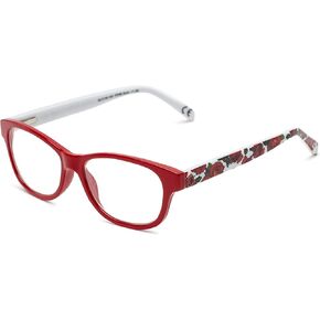 Sofia Vergara x Foster Grant Women's Linda Multi Focus Blue Light Reading Glasses Square, Purple Demi, 52 mm + 1.75