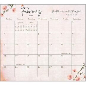 Legacy Publishing Group 2025 Magnetic Calendar Pad-Be Still (9.375" x 8.375")