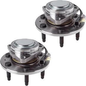 Pair 515159 Front RWD Wheel Bearing Hub Assembly Fit for 2015-2020 Cadillac Escalade, ESV, 2014-2018 Silverado 1500, 2019 Silverado 1500 LD,Suburban, Tahoe, Sierra 1500, Limited, Yukon, Yukon XL