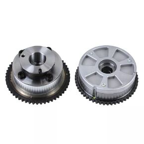 Farrme 2PCS Intake ＆ Exhaust CVVT Timing Camshaft Sprocket 243502E700 243702E020 for Hyundai Elantra Kona Veloster, for Kia Forte Seltos Soul Forte 5 2.0L 2017-2022 Engine Timing Sprocket Gear