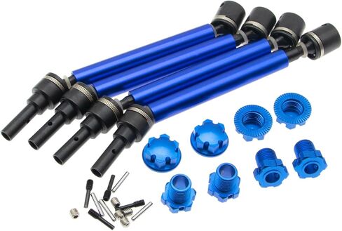 Drive Shaft Compatible with Traxxas 1/10 Maxx 4WD Monster Truck 89076-4 2.0 V2 Driveshaft w/WideMaxx Parts Rc Car Upgrade Steel Replacement(Red) in Saudi Arabia