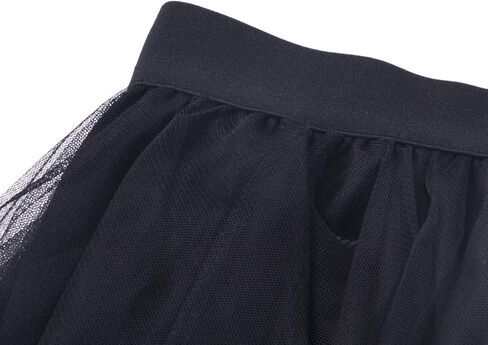 المرأة ألف خط تول توتو تنورة متعددة الطبقات بقماش شفاف ميدي تنورة بلون الشيفون ماكسي تنورة تنورة طويلة الرقص الشرقي الزفاف in Kuwait