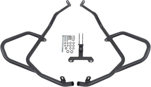Worldmotop Motorcycle Highway Crash Bars Protector Engine Guard compatible with Honda CRF1100L CRF 1100L Africa Twin Adventure Sports DCT 2020-2023(Upper and Lower) in Kuwait