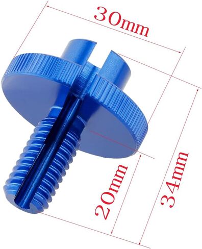 crazy sport M10x1.5 Motorcycle Clutch Cable Wire Adjuster Screw Universal Nut Bolts ATV UTV Sport Motorbike CNC Aluminum(blue) in Saudi Arabia