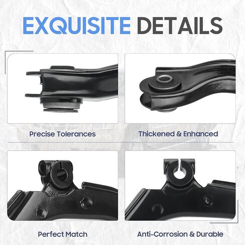 مفاصل كروية لأذرع التحكم العلوية الأمامية لـ 02-09 GMC Envoy&Chevy Trailblazer، 04-07 Buick Rainier، 03-06 SSR، 02-04 Oldsmobile Bravada، 05-09 Saab 9-7X، 03-08 Isuzu Ascender in Saudi Arabia