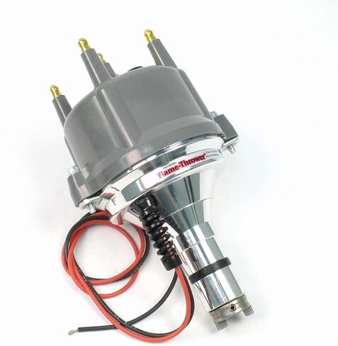 Pertronix D186813 Flame-Thrower Plug and Play with Ignitor Non Vacuum Gray Cap Billet Electronic Distributor with Ignitor II Technology for VW Type 1 Engine in Kuwait