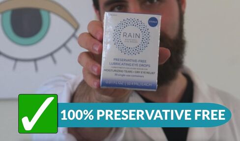 Rain Preservative Free Eye Drops for Severe Dry Eyes – More Natural Eye Drops for Dry Eye Relief – Proprietary Formula Relieves Dry, Itchy Eyes – Take Back Your Eye Comfort in Saudi Arabia